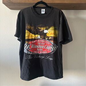 Vintage 2003 NASCAR Winston Cup Series Final Flight Graphic Tee, Sz L